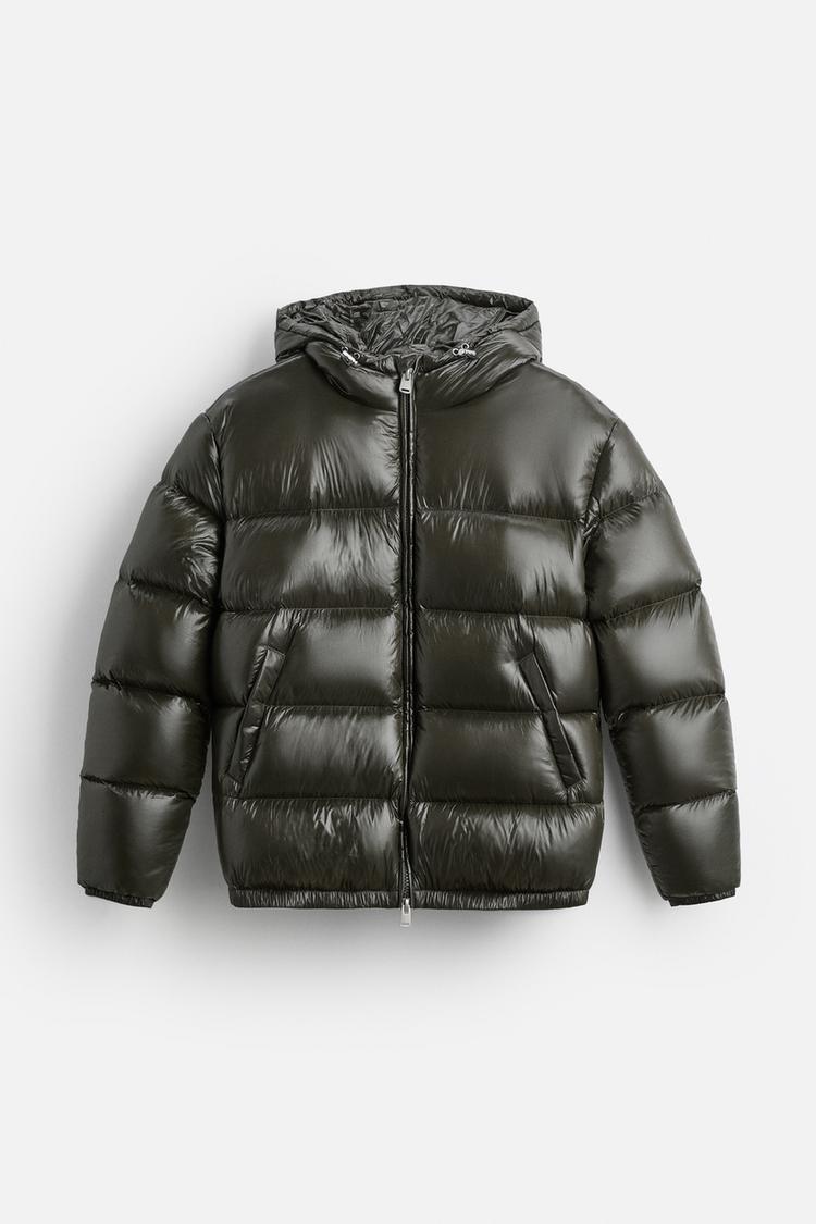 100% Feather Down Puffer Jacket