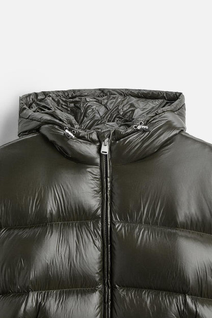 100% Feather Down Puffer Jacket