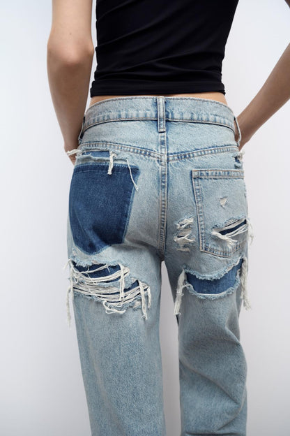 The Viral Ripped Naes Jeans